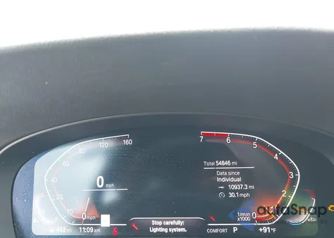 2020 BMW 530I из США, поврежденный, VIN WBAJR3C06LBP95424